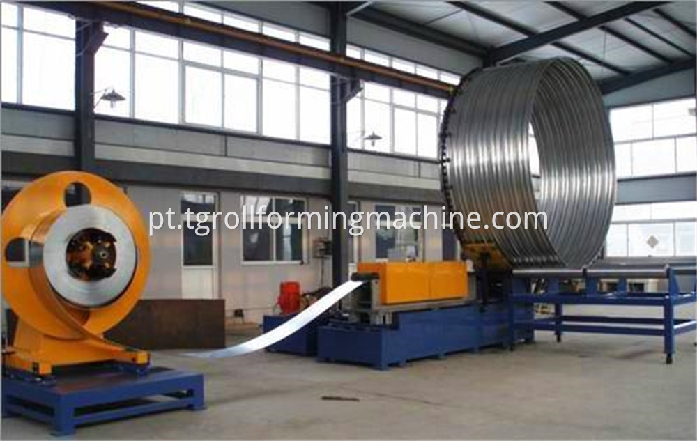 Spiral Corrugated Pipe Making Machine